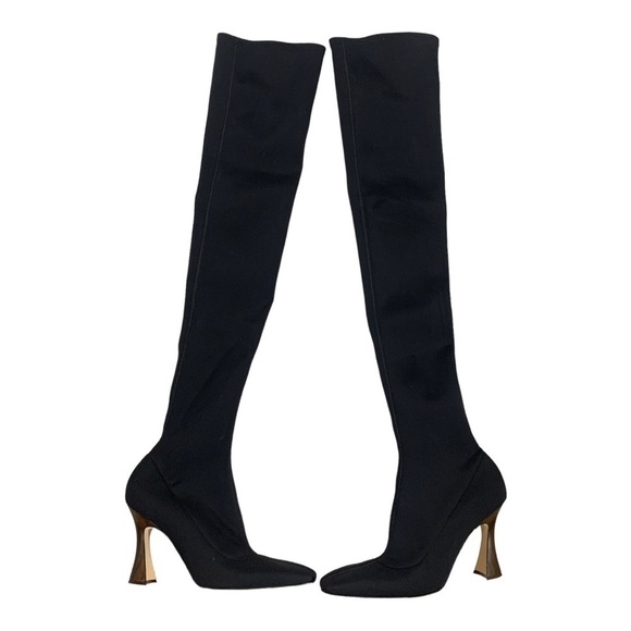 Brother Vellies Brandy Over The knee Thigh High heels Size 9 - Picture 5 of 10